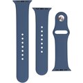 FIXED silikonový řemínek pro Apple Watch 42/44/45mm, 2 délky, tmavě modrá_106763061