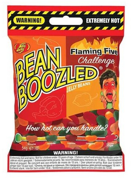 Jelly Belly BeanBoozled Flaming Five, pálivé, 54g_788412751