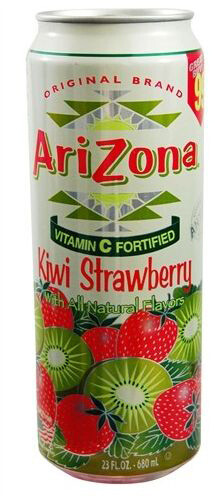 AriZona Kiwi &#39;n&#39; Strawberry, limonáda, kiwi/jahoda, 680 ml_407046943