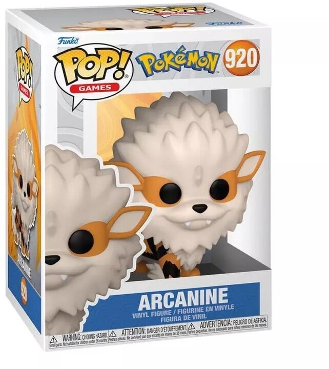 Figurka Funko POP! Pokémon - Arcanine (Games 920)_1753358796