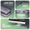 AXAGON dokovací stanice HMC-6GM2, USB-A, USB-C, HDMI, M.2 slot,, SD/microSD,PD 100W,_1528882130