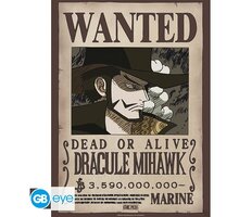 Plakát One Piece - Wanted Mihawk Wano (52x38)_75212272