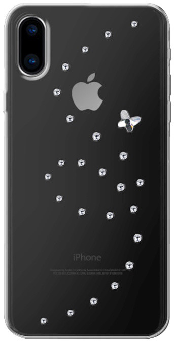 Bling My Thing Papillon Pure Brilliance zadní kryt pro Apple iPhone X, krystaly Swarovski®_1284485158