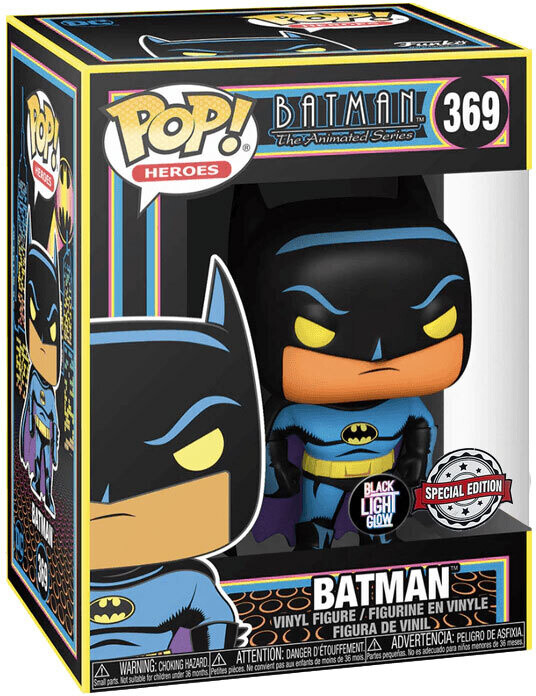 Figurka Funko POP! Batman - Black Light Batman Special Edition (Heroes 369)_1821655932