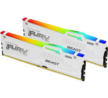 Kingston Fury Beast White RGB 32GB (2x16GB) DDR5 5600 CL40_2034411295