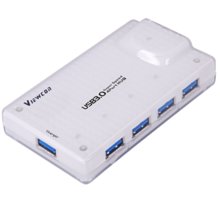 PremiumCord USB 3.0 Superspeed HUB 4-portový s napájením_516855043