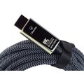PremiumCord optický fiber kabel, Ultra High Speed HDMI 2.1, 8K@60Hz, zlacené, opletený, 5m_1307562798