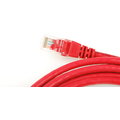 UTP kabel rovný kat.6 (PC-HUB) - 10m, červená_177508440
