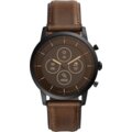 Fossil FTW7008 Hybrid Watch, M Dark Brown Leather_402192117