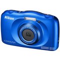 Nikon Coolpix W150, modrá + Backpack kit