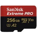 SanDisk Micro SDXC Extreme PRO 256GB 170 MB/s A2 UHS-I U3 V30 + SD adaptér_189110743