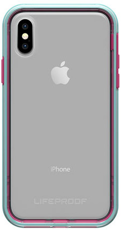 LifeProof SLAM ochranné pouzdro pro iPhone X průhledné - fialovo zelené_1220874087