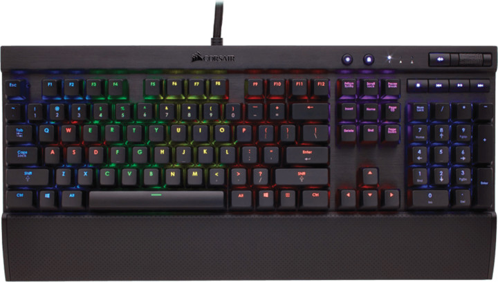 Corsair Gaming K70 RGB LED + Cherry MX RED, EU_69037256
