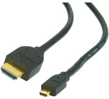 Gembird CABLEXPERT kabel HDMI-HDMI micro 3m, 1.3, M/M stíněný, zlacené kontakty, černá_1406457656