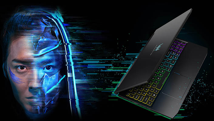 Herní notebook ACER Predator Triton 300 PT31551539R černý black