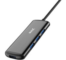 MAX MUH3401C USB rozbočovač, černá_735673788