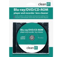 CLEAN IT čisticí CD pro Blu-ray/DVD/CD-ROM přehrávače CL-320