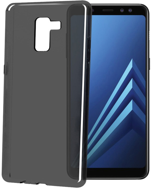 CELLY Gelskin TPU pouzdro pro Samsung Galaxy A8 Plus (2018), černé_644585982
