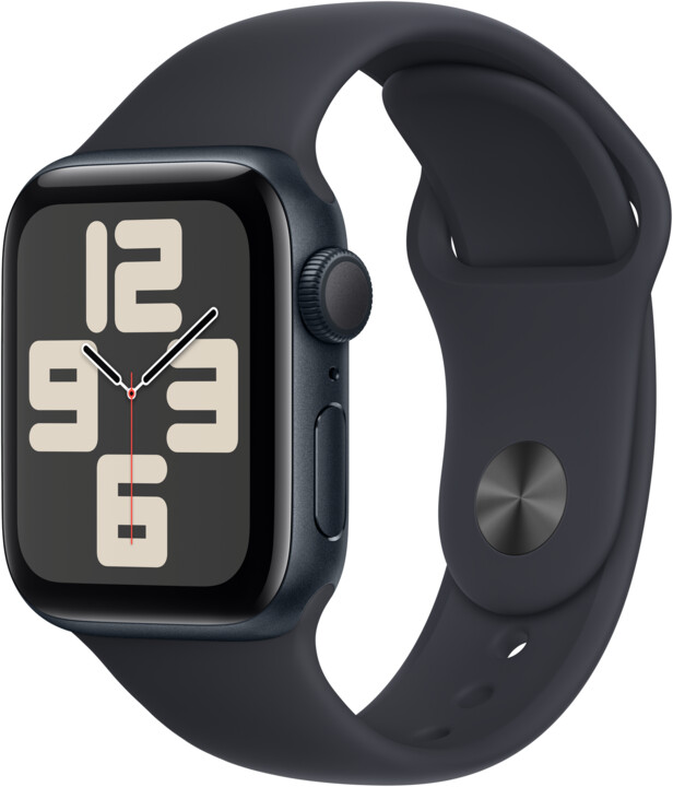 Apple Watch SE 2023, 40mm, Midnight, Midnight Sport Band - S/M_1812885772