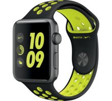 Apple Watch Nike + 42mm Space Grey Aluminium Case with Black/Volt Nike Sport Band_1430034794