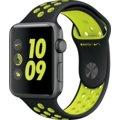 Apple Watch Nike + 42mm Space Grey Aluminium Case with Black/Volt Nike Sport Band
