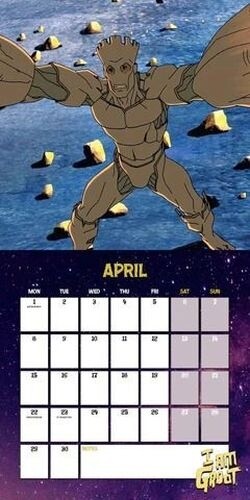 Kalendář 2024 Marvel - Groot, nástěnný_1703700807