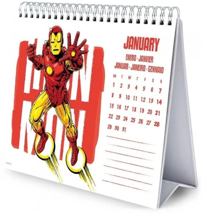 Kalendář 2024 Marvel - Comics Deluxe, stolní_186113475