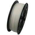 Gembird tisková struna (filament), ABS, 1,75mm, 0,6kg, bílá