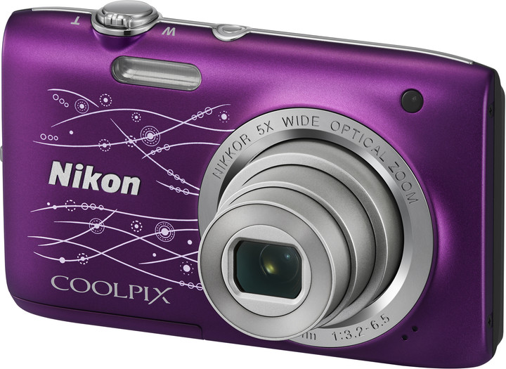 Nikon Coolpix S2800, fialová_1134391137