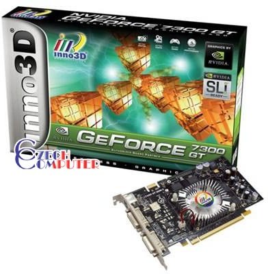 Inno3D GeForce 7300GT 256MB DDR3, PCI-E_459016731