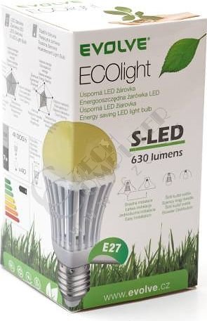 Evolveo EcoLight - 7W, svítivost 630lm (ekvivalent k 40-50W) příjemné teplé světlo_672215785