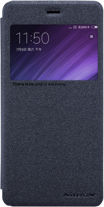 Nillkin Sparkle Leather Case pro Xiaomi Redmi 4 Pro, černá_37474100