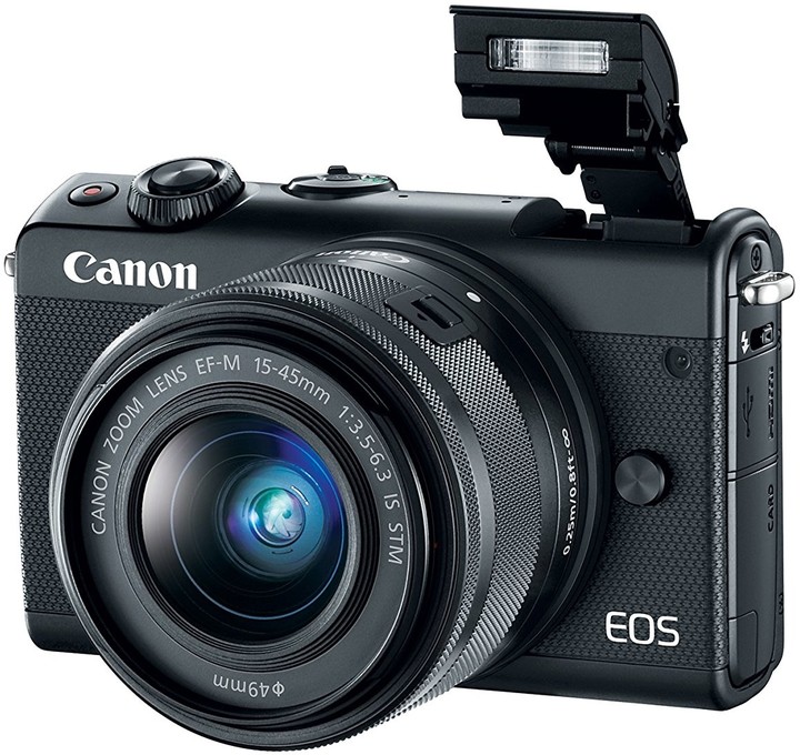 Canon EOS M100 + EF-M 15-45mm IS STM, černá + IRISTA_1704598022