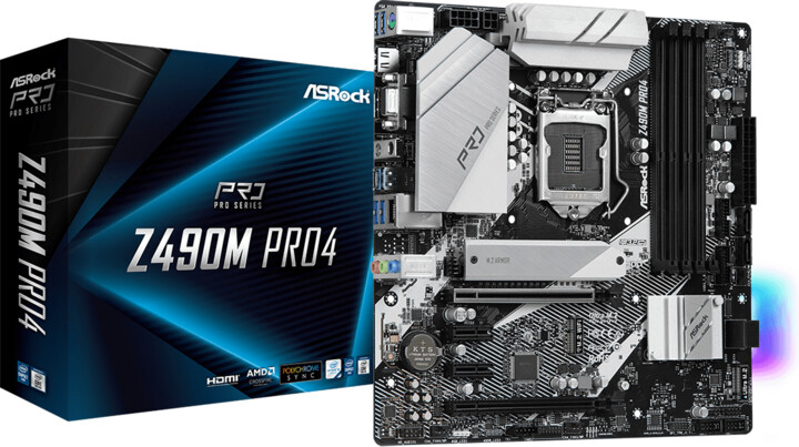 ASRock Z490M Pro4 - Intel Z490_1244878531