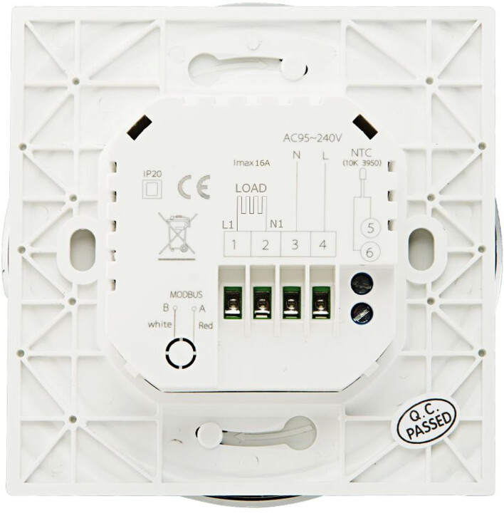iQtech SmartLife termostat pro podlahové vytápění GBLW-B, černá_815595338