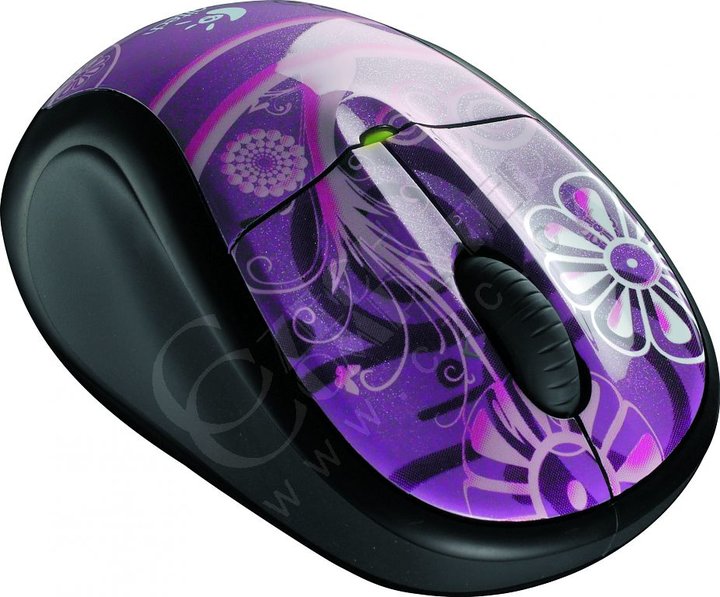 Logitech Wireless Mouse M305, fialová (Plum current)_180965924