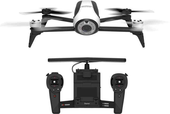 Parrot Bebop Drone 2 - White &amp; SkyController, černá_1305324755