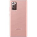 Samsung flipové pouzdro Clear View pro Samsung Galaxy Note20, měděná_1630778802