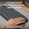 Logitech Pebble Keyboard 2 K380s, šedá_1316952705