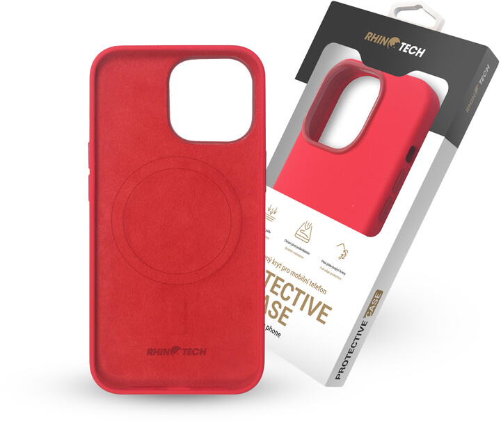 RhinoTech zadní kryt MAGcase Origin pro Apple iPhone 14, červená_2084516954