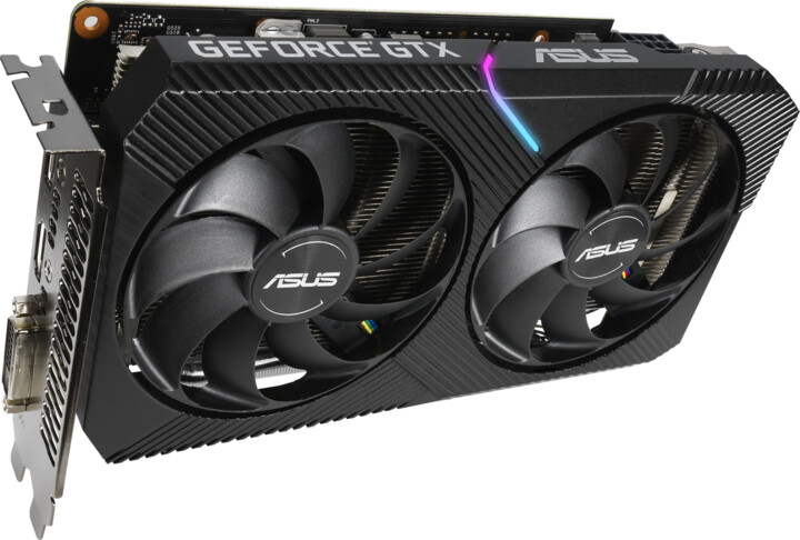 ASUS GeForce DUAL-GTX1660S-O6G-MINI, 6GB GDDR6_2146891887