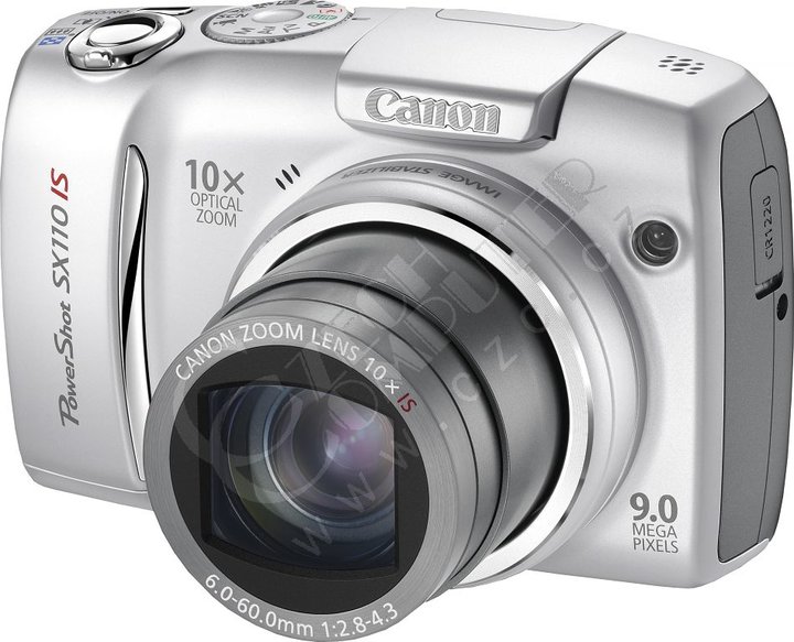 Canon PowerShot SX110 IS, stříbrný_74588741