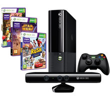 XBOX 360 Kinect Bundle 4GB (Adventures!) + Star Wars + Pixar Rush_900239802