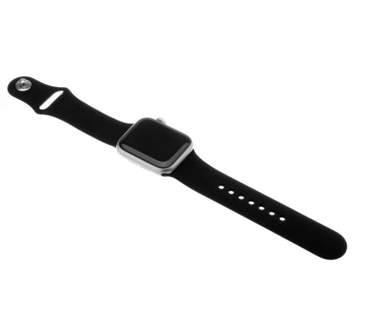 FIXED silikonový řemínek pro Apple Watch, 38/40mm, černá_1633794682