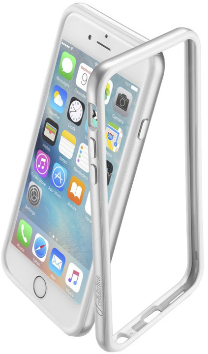 CellularLine Bumper Satin ochranný rámeček pro Apple iPhone 6, stříbrný_2077316070