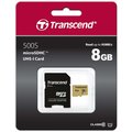 Transcend Micro SDHC 500S 8GB 95MB/s UHS-I U1 + SD adaptér_1437707777
