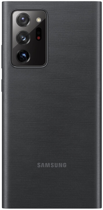 Samsung flipové pouzdro Clear View pro Samsung Galaxy Note20 Ultra, černá_13435236