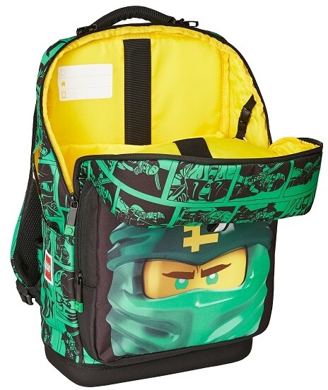 Batoh LEGO Ninjago Green Optimo Plus, školní set, 20L_1042754643