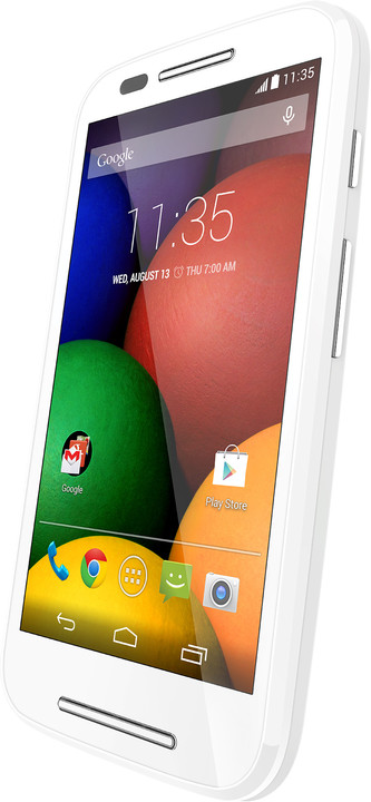 Motorola Moto E (ENG), bílá/white_1111429272