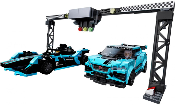 LEGO® Speed Champions 76898 Formula E Panasonic Jaguar Racing GEN2 car &amp; Jaguar I-PACE eTROPHY_648171558